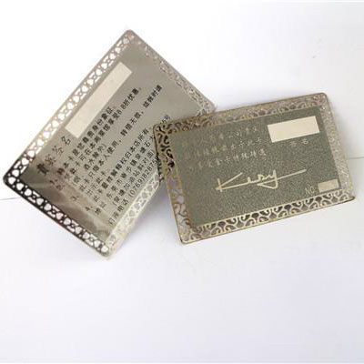 雕花會員卡定做，PVC卡印刷
